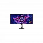 Монітор Asus 34" ROG Strix XG34WCDG 2xHDMI, DP, USB-C, 3xUSB, Audio, QD-OLED, 3440x1440, 21:9, 175Hz, 0.03ms, DCI-P3 99.3%, CURVED, G-SYNC, FreeSync, HAS, HDR400