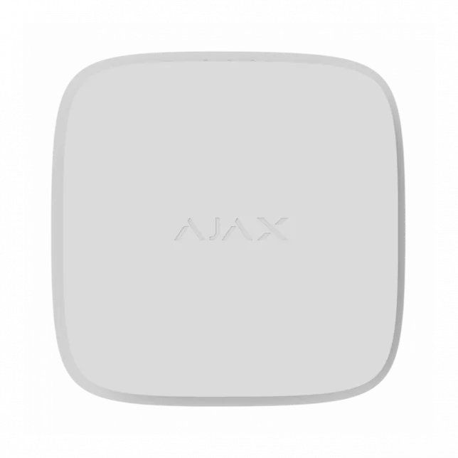 Датчик диму та температури Ajax FireProtect 2 SB Heat Smoke Jeweler, незмінна батарея, бездротовий, білий