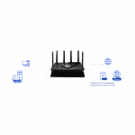 Маршрутизатор TP-LINK ARCHER AX72 PRO AX5400, 3xGE LAN, 1x2.5GE WAN/LAN, 1xGE WAN/LAN, 1xUSB 3.0, MESH