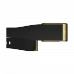 Ремінець Whoop LeatherLuxe Tapered Band для Whoop MG Band Black with Gold (L/XL)