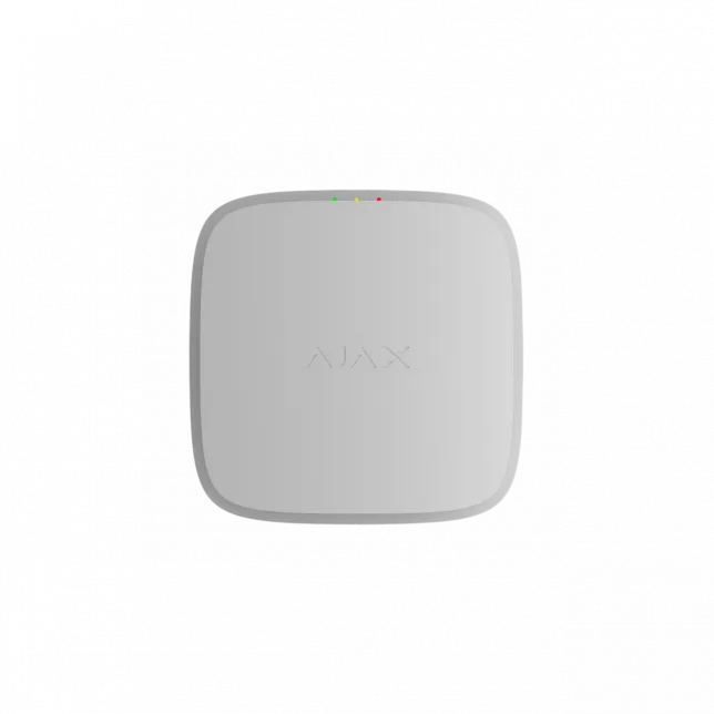 Датчик пожежний димовий   Ajax EN54 FireProtect Smoke Sounder white, Jeweller, EN54, бездротовий, білий