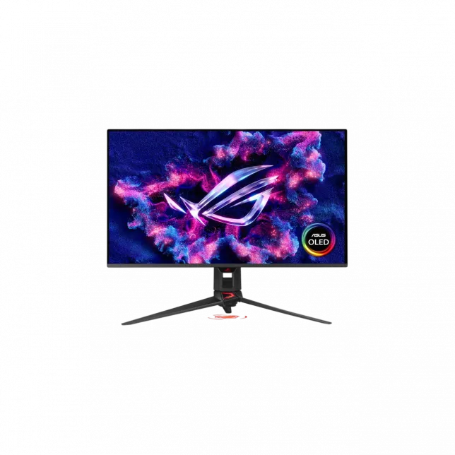 Монітор Asus 31.5" ROG Swift PG32UCDM3 2xHDMI, DP, USB-C, 3xUSB, QD-OLED, 3840x2160, 240Hz, 0.03ms, DCI-P3 99%, G-SYNC, FreeSync, HAS, HDR500