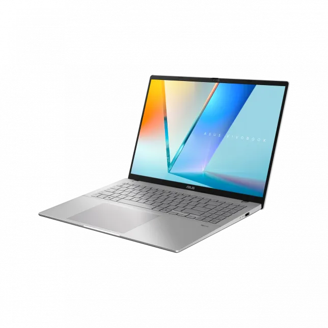 Ноутбук ASUS Vivobook S16 S3607VA-RP146 16" FHD IPS, Intel 7 240H, 16GB, F512GB, UMA, NoOS, Сріблястий