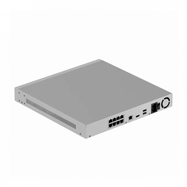 Мережевий відеореєстратор Ajax NVR H2D8PAC 16 white, HDMI 4K, 2 HDD, 8 PoE, 16 каналів, білий, 140915.122.WH1