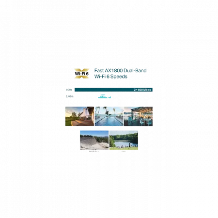 Точка доступу TP-LINK EAP610 OUTDOOR AX1800, 1xGE LAN, PoE, Passive PoE