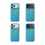 Чохол Pitaka Edge Ultra-Slim Glints of Gold Lucid Blue для iPhone 18 Pro Max/17 Pro Max