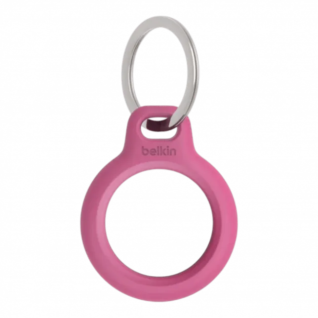 Брелок з кільцем Belkin для AirTag Secure Holder with Key Ring Pink