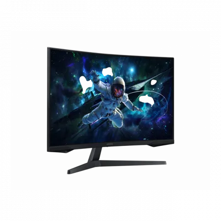 Монітор Samsung 31.5" Odyssey G55C 2xHDMI, DP, VA, 2560x1440, 165Hz, 1ms, CURVED