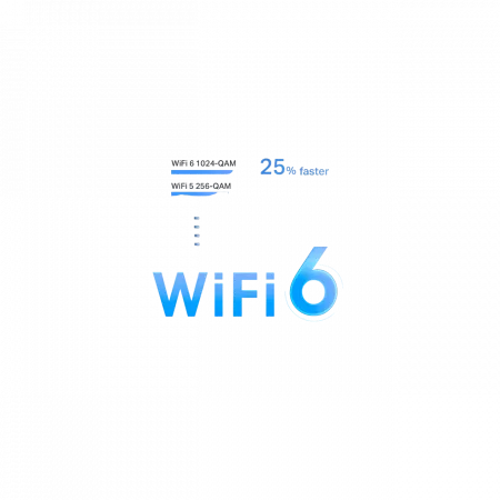 Розширювач покриття WiFi TP-LINK RE600X AX1800, 1хGE, MESH