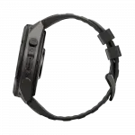 Смарт-годинник Garmin Fenix 9 Pro - inReach, 51мм Carbon Gray DLC Titanium з Black/Pebble Grey чорним/темно-сірим силіконовим ремінцем