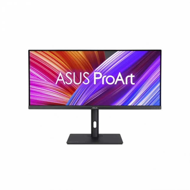 Монітор Asus 34" ProArt PA348CGV 2xHDMI, DP, USB-C, 4xUSB, MM, IPS, 3440x1440, 21:9, 120Hz, 2ms, DCI-P3 98%, FreeSync, HAS, HDR400