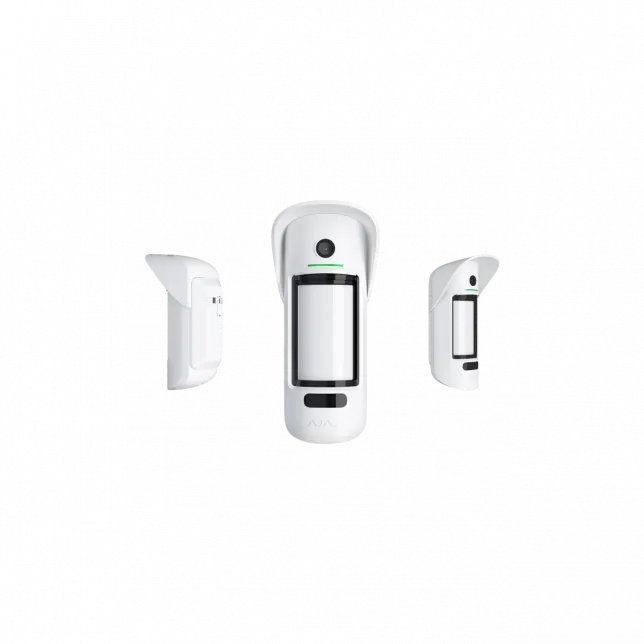 Датчик руху вуличний з фотофіксацією Ajax MotionCam Outdoor, Jeweler, бездротовий, білий (26074.84.WH1)