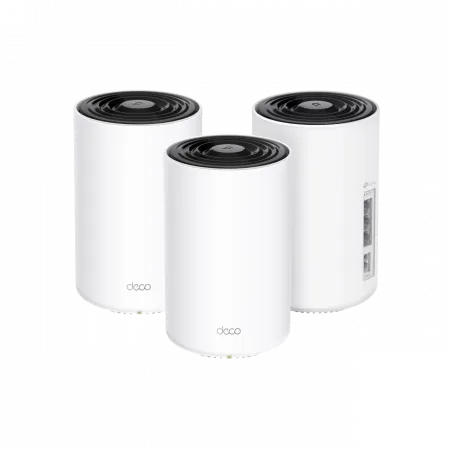Система WiFi-Mesh TP-LINK Deco PX10 AX1500, 3xGE LAN/WAN, 3 мод, Powerline AV1000