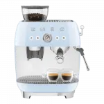Кавомашина еспресо з кавомолкою Smeg (Blue)