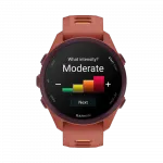 Смарт-годинник Garmin Forerunner 170 Music Red Pink червоний з Red Pink/Mango Band червоним/жовтим силіконовим ремінцем