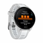 Смарт-годинник Garmin Forerunner 165 Music Mist Grey/Whitestone білий