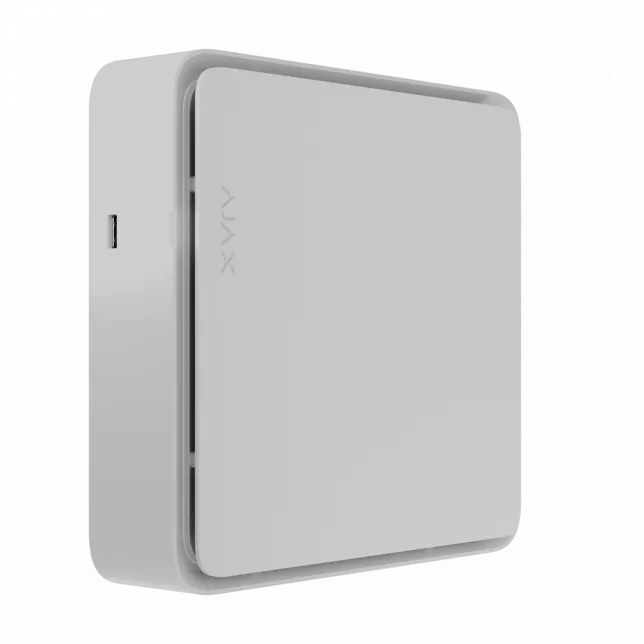 Мережевий відеореєстратор Ajax NVR HDC 8 white, HDMI, 12V, 8 каналів, білий, 140350.122.WH1