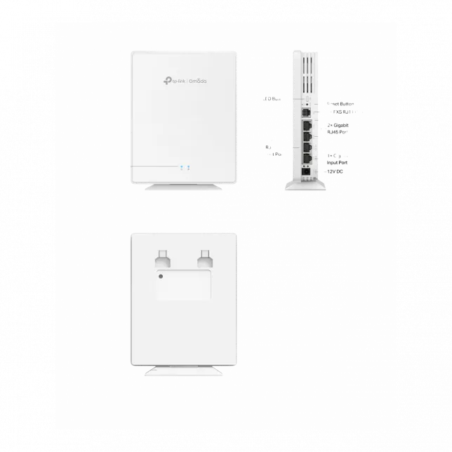 Точка доступу TP-LINK EAP650-Desktop  AX3000, 4xGE LAN, 1, FXS-port, PoE, Passive PoE
