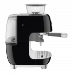 Кавомашина еспресо з кавомолкою Smeg (Black)