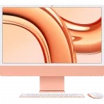 б/у Apple iMac 24 with Retina 4.5K, Apple M3, 256GB, 8 CPU / 10 GPU, 8GB RAM, Orange (2023)