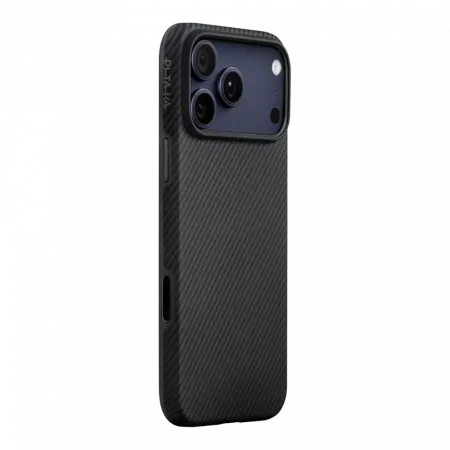 Чохол Pitaka Aramid UltraGuard Black/Grey для iPhone 17 Pro