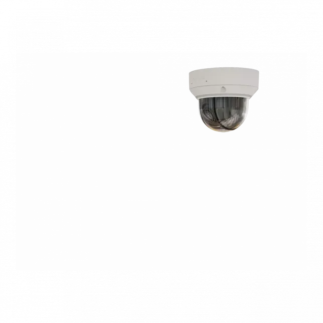 IP-камера дротова Ajax DomeCam HLVF 8 MP White, 2.8–12 мм, PoE, True WDR, IP65, ІЧ 40 м, LED 25 м, аудіо, кут огляду 32° до 100°, біла, 126287.214.WH1