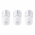 Миша HyperX Pulsefire Haste 2 mini, RGB, USB-A/WL/BT, білий