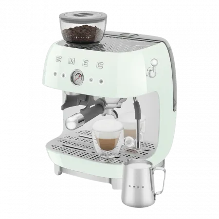 Кавомашина еспресо з кавомолкою Smeg (Green)