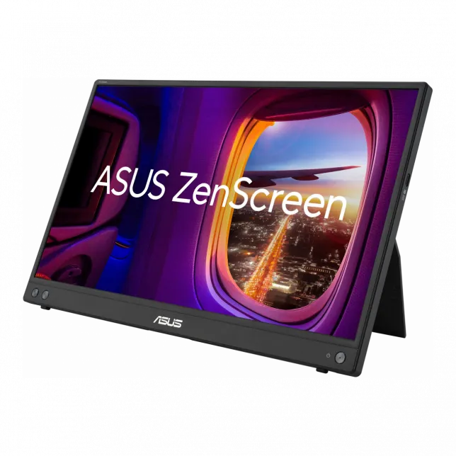 Монітор портативний Asus 15.6" ZenScreen MB16AHV mHDMI, 2xUSB-C, IPS, Cover