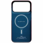Чохол Pitaka Edge Ultra-Slim Argyle для iPhone 18 Pro Max/17 Pro Max Burgundy