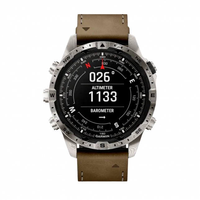Смарт-годинник Garmin MARQ Adventurer (Gen 2) Damascus Steel Edition