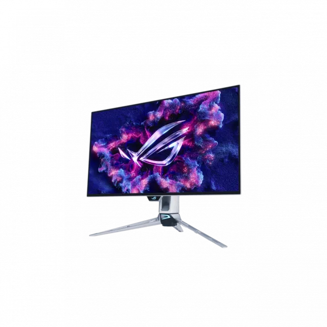 Монітор Asus 26.5" ROG Swift PG27AQWP-W 2xHDMI, DP, 3xUSB, OLED, 2560x1440, 540Hz, 0.02ms, DCI-P3 99.5%, G-SYNC, FreeSync, Pivot, HDR500