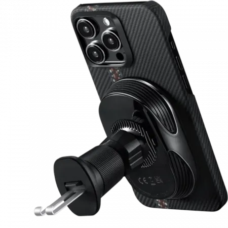 Автотримач з бездротовою зарядкою Pitaka MagEZ Pro 2 Qi2 Black