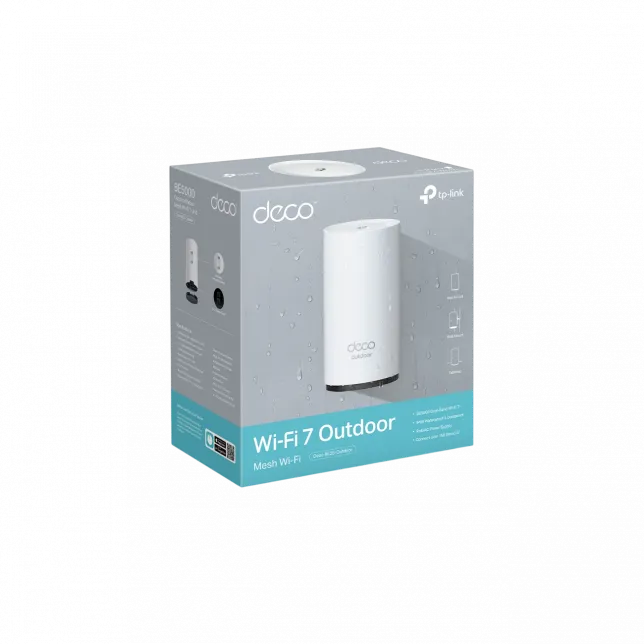 Система WiFi-Mesh TP-LINK Deco BE25 BE5000, 2x2.5GE LANWAN,  1мод, зовнішня