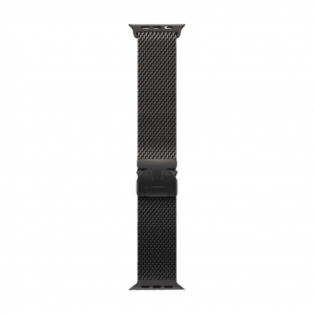 Apple Watch Ultra 2 49mm GPS + LTE Black Titanium Case with Black Titanium Milanese Loop Medium