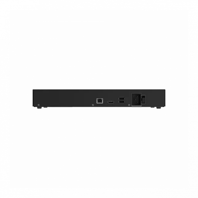Мережевий відеореєстратор Ajax NVR H2DAC 16 black, HDMI 4K, 2 HDD, 16 каналів, чорний, 140910.122.BL1
