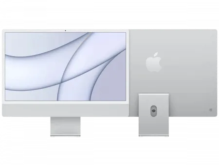 б/у Apple iMac 24 with Retina 4.5K, Apple M1, 512GB, 8 CPU / 8 GPU, 8GB RAM, Silver (2021)