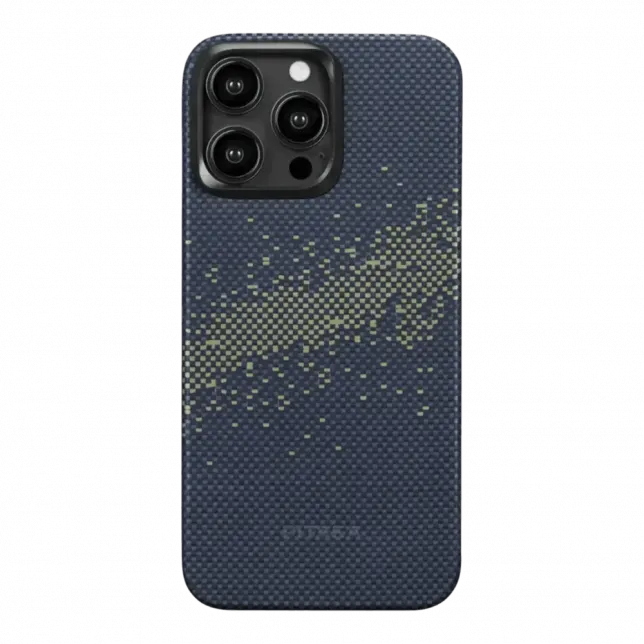 Чохол Pitaka MagEZ Case 4 StarPeak for iPhone 15 Pro Milky Way Galaxy