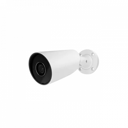 IP-Камера дротова Ajax BulletCam, 5мп, 4мм, Poe, True WDR, IP 65, ІЧ 35м, аудіо, кут огляду 75°до 85°, вулична, біла
