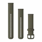 Ремінець Quick Release 20 мм, Moss хакі силіконовий