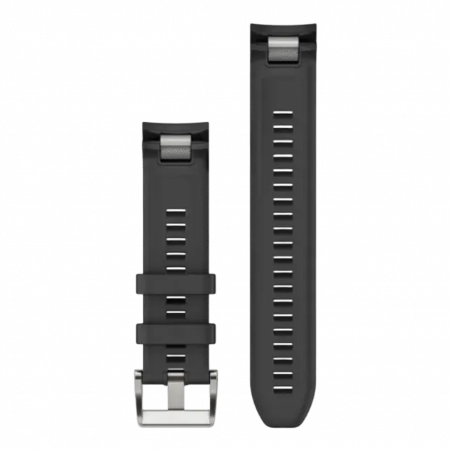 Ремінець QuickFit 22 мм, для MARQ/MARQ (Gen 2) Black чорний силіконовий