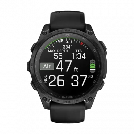 Смарт-годинник Garmin Tactix 8 47 мм AMOLED З балістичним калькулятором Applied Ballistics Ultralightght