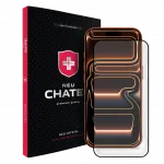 Захисне скло NEU Chatel Corning Gorilla Glass with Mesh для iPhone 17 Pro Max 