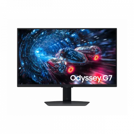 Монітор Samsung 27" Odyssey G7 G70F 4K HDMI, DP, USB, IPS, 3840x2160, 360Hz, 1ms