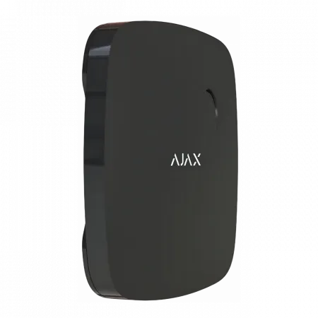 Датчик диму і чадного газу Ajax FireProtect Plus, Jeweler, бездротовий, чорний