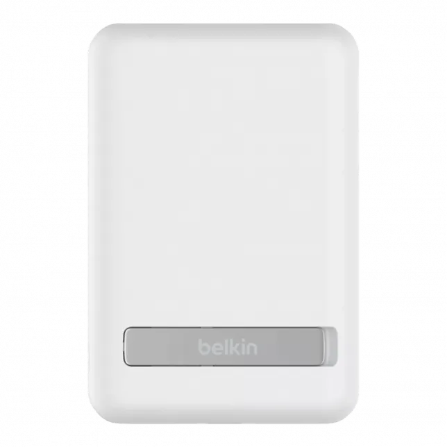 Магнітний повербанк Belkin MagSafe Wireless with Stand 5000mAh White