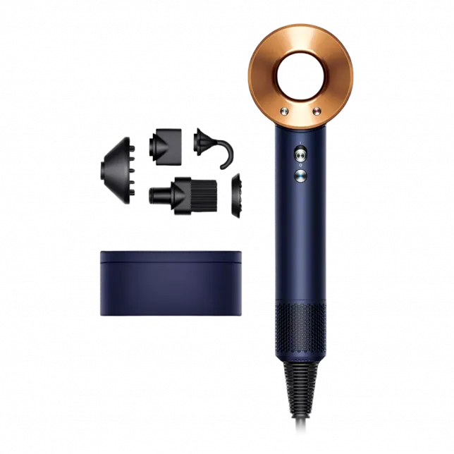 Фен для волосся Dyson Supersonic HD07 Special Gift Edition Prussian Blue/Rich Copper