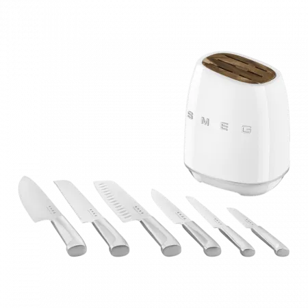 Комплект ножів Smeg (White)