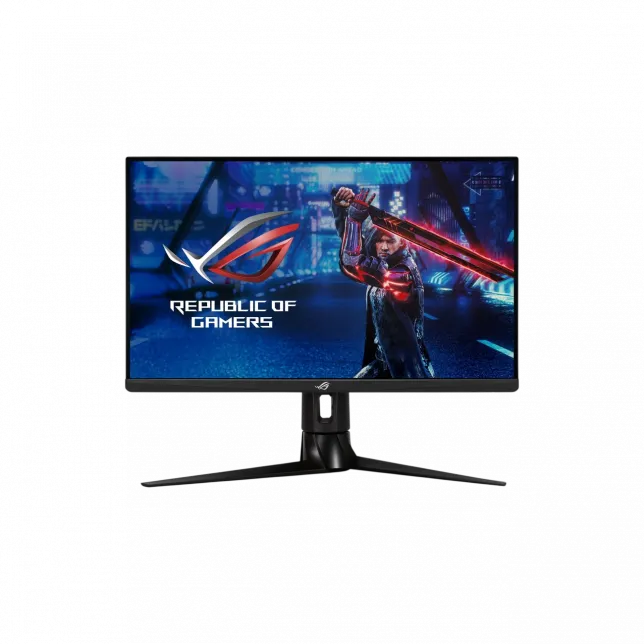 Монітор Asus 27" ROG Strix XG27AQ 2xHDMI, DP, 2xUSB, MM, IPS, 2560x1440, 170Hz, 1ms, sRGB 130%, G-SYNC, AdaptiveSync, Pivot, HDR400