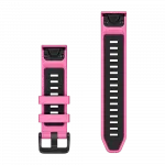 Ремінець QuickFit 20 мм, Pink Aurora рожевий силіконовий (комплект з трьох частин)